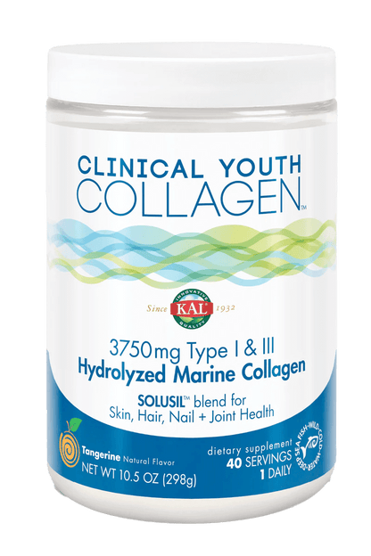 Hydrolyzed Marine Collagen Type I & III Clinical Youth Collagen™ Powder 3750 mg