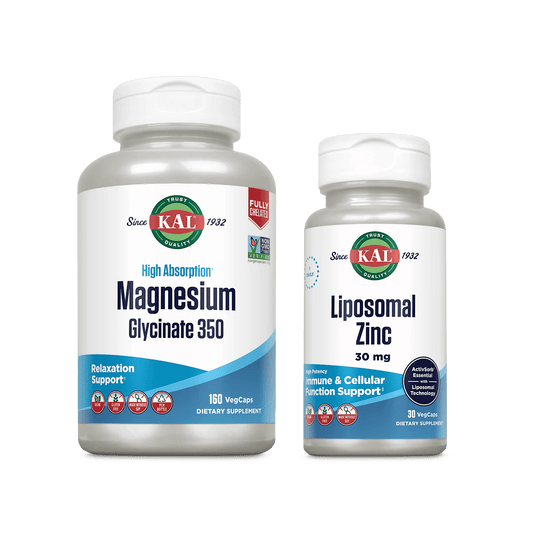 Magnesium Glycinate + Liposomal Zinc Bundle