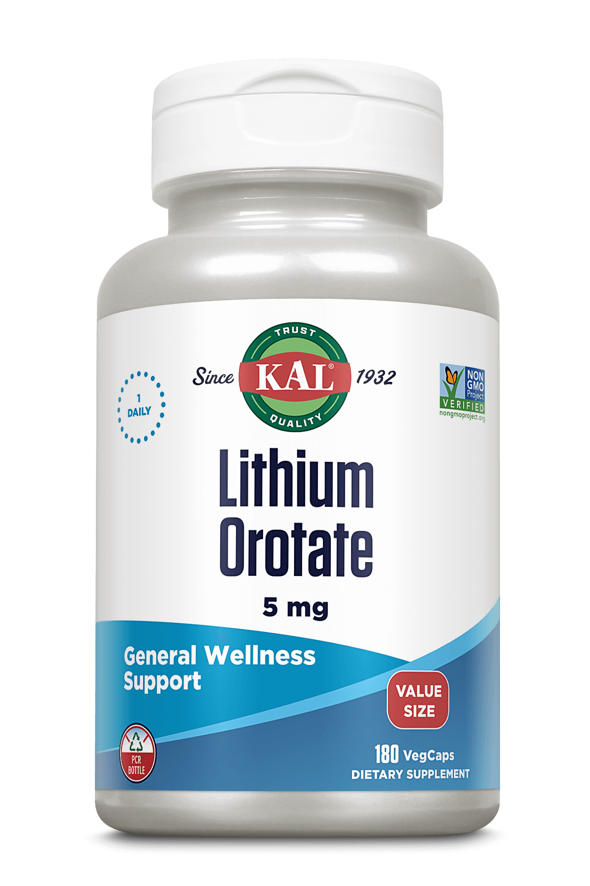 Lithium Orotate Vegcaps 5mg