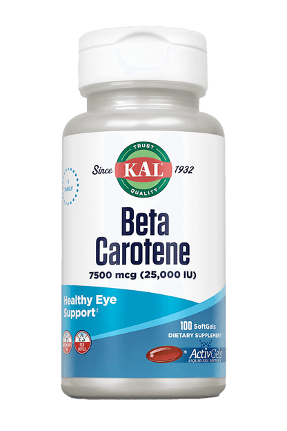 Beta Carotene ActivGels™ Softgels 7,500 mcg