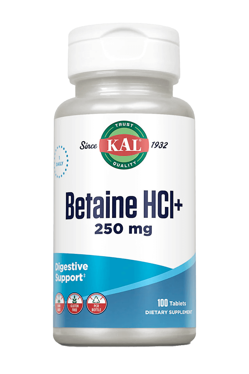 Betaine HCl+ Tablets 250 mg