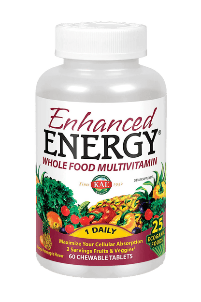 Enhanced Energy® Whole Food Multivitamin Chewables