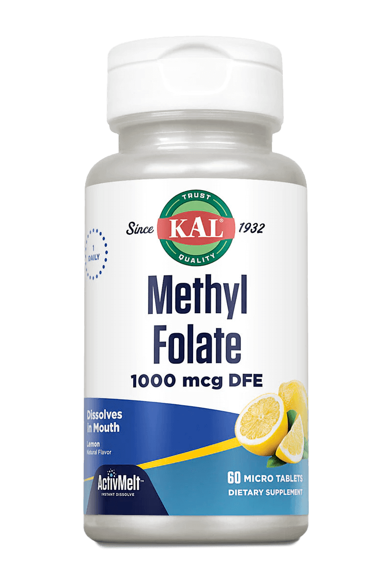 Methyl Folate 1000 mcg DFE ActivMelt® Instant Dissolve Tablets