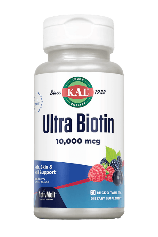 Ultra Biotin 10,000 mcg ActivMelt® Instant Dissolve Tablets