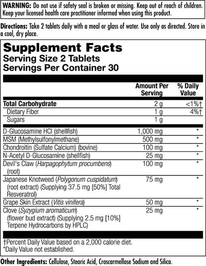 Joint Guard™ COX-2 Control™ Clinical Lifesyles™ Tablets