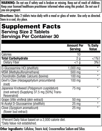 Joint Guard™ COX-2 Control™ Clinical Lifesyles™ Tablets