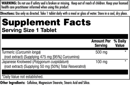 Turmeric Resveratrol Tablets