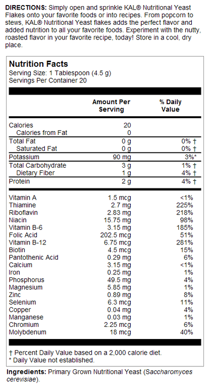 Nutritional Yeast Flakes Shaker