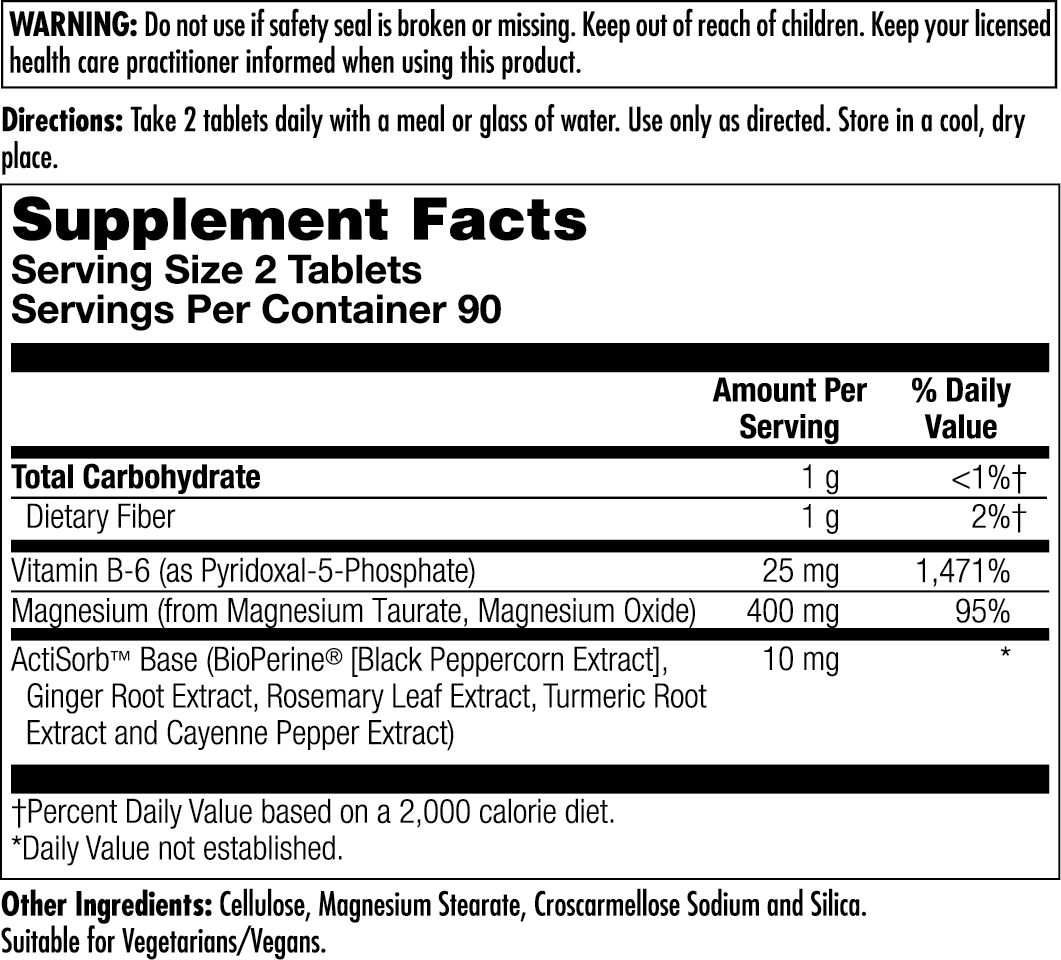 Magnesium Taurate + Tablets
