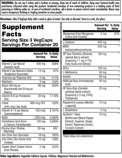 Hair Force™ Clinical Lifestyles™ VegCaps