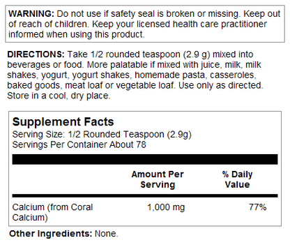 Coral Calcium Powder