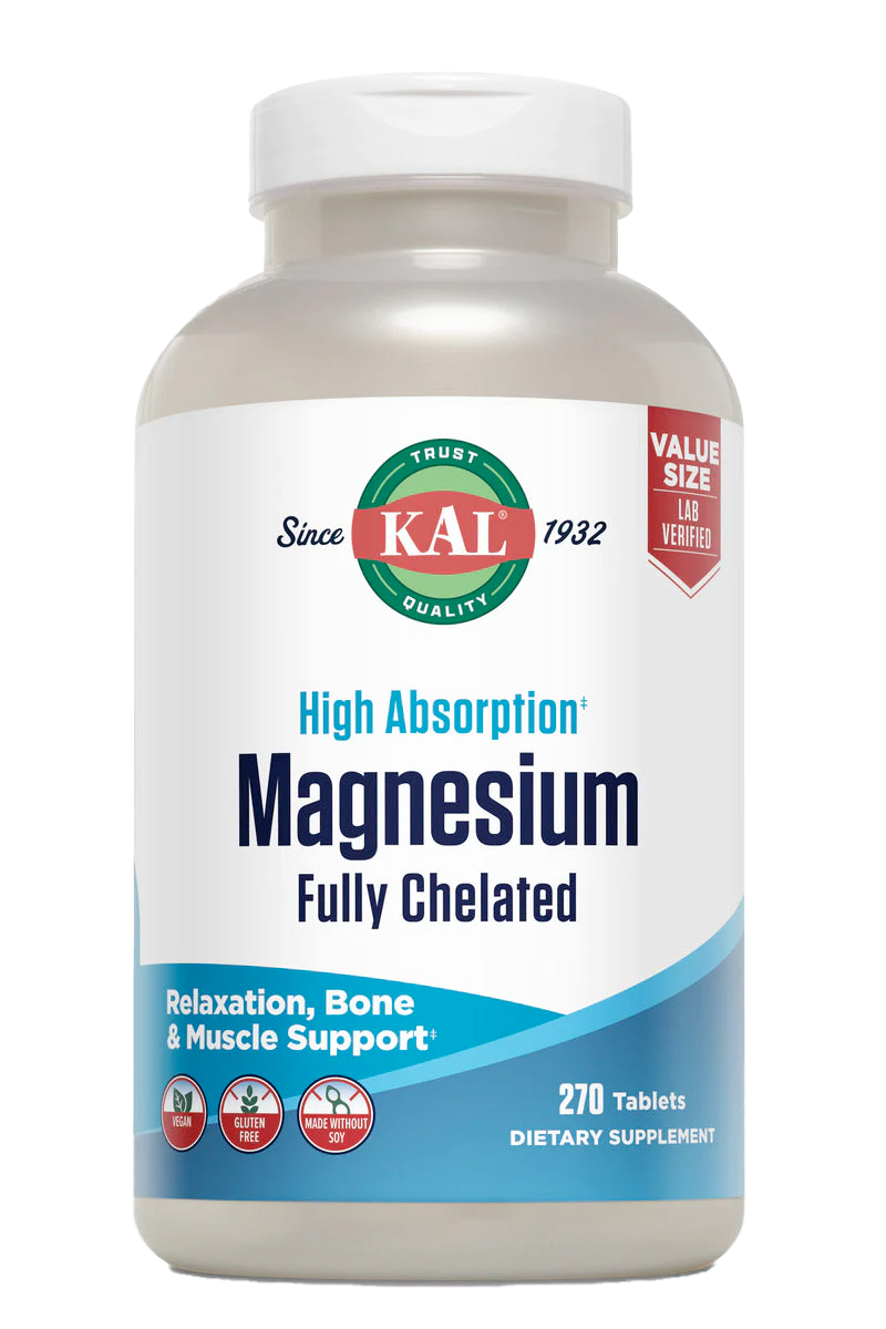 Magnesium Glycinate Fully Chelated Tablets