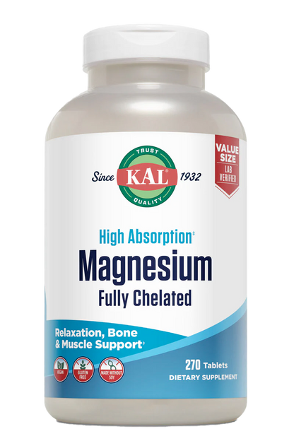 Magnesium Glycinate Fully Chelated Tablets