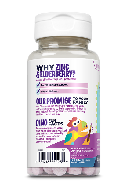 Zinc Elderberry Kids ActivMelt® Instant Dissolve Tablets