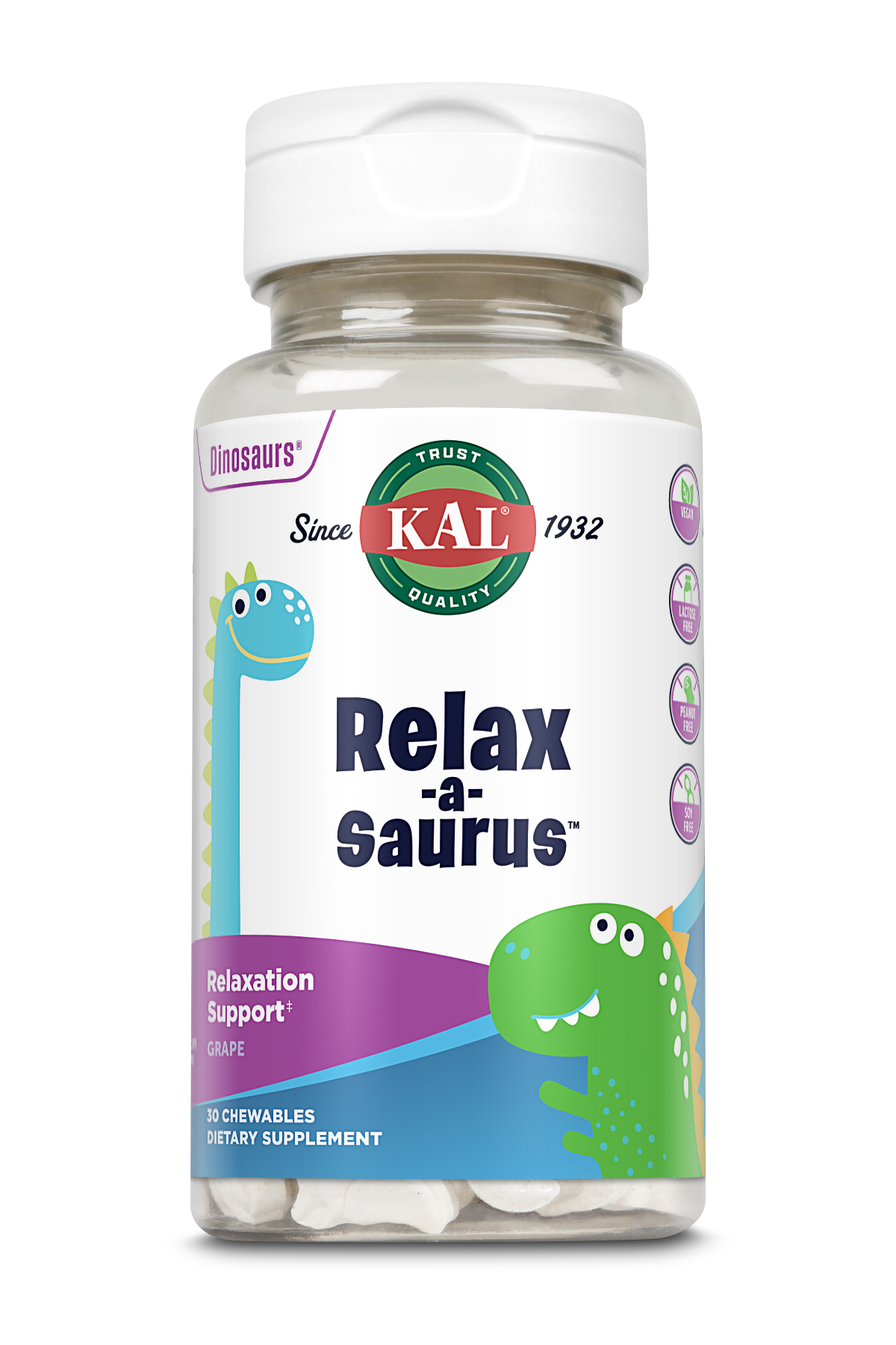 Relax-a-Saurus™ Kids Chewables