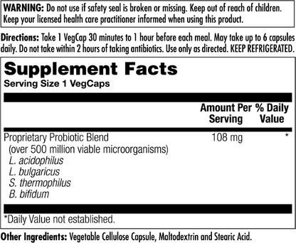 Acidophilus Probiotic-4 VegCaps