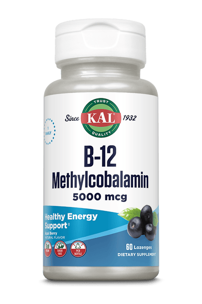 B-12 Methylcobalamin Lozenges 5000 mcg
