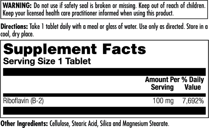 B-2 Tablets 100 mg