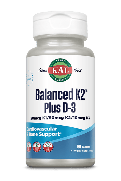 Balanced K2™ Plus D-3 Tablets