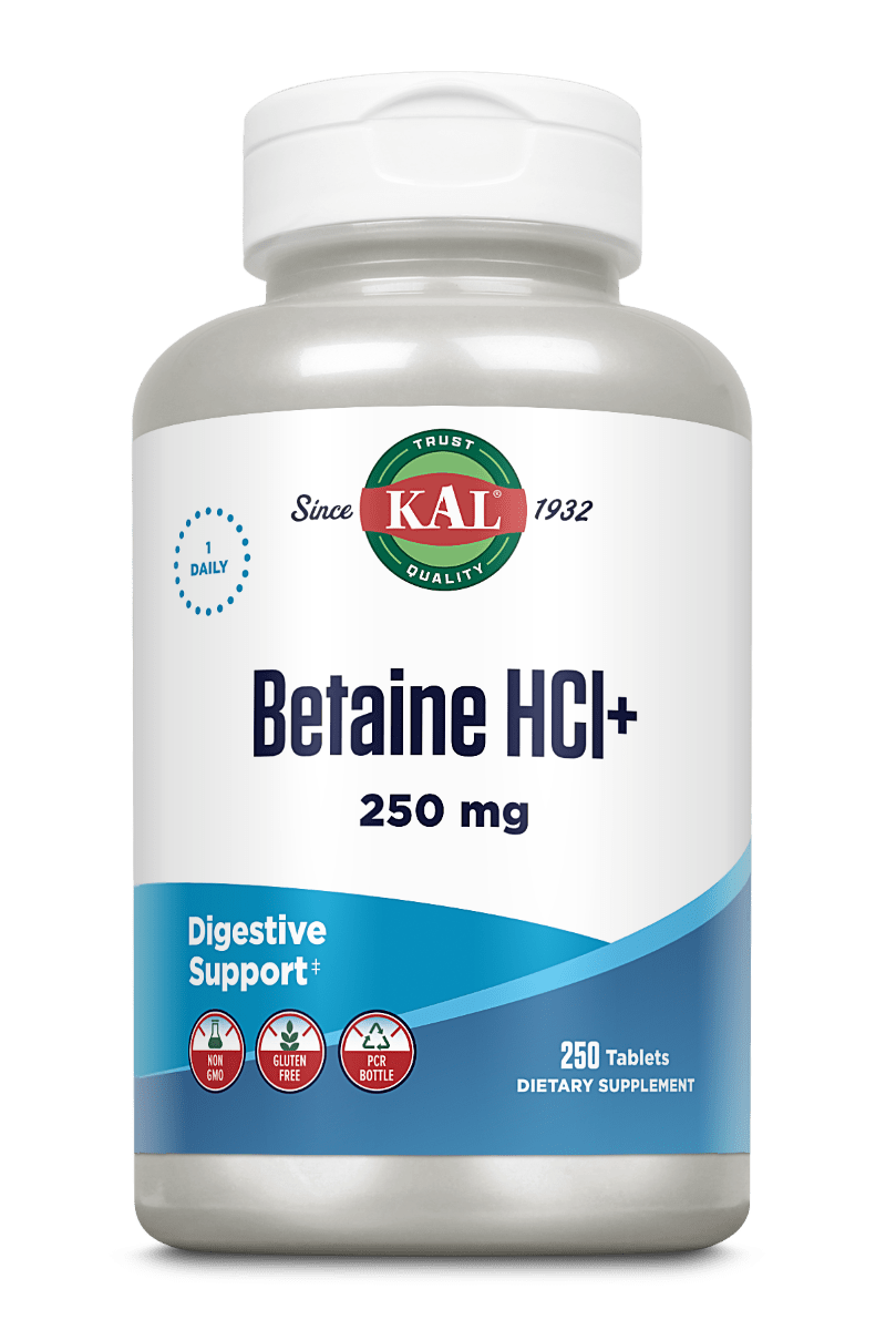 Betaine HCl+ Tablets 250 mg