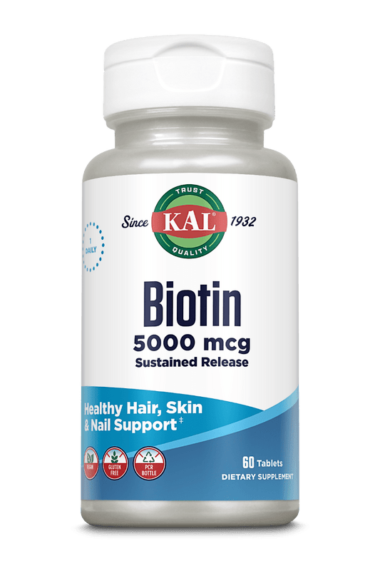 Biotin 5000 mcg Sustained Release Tablets