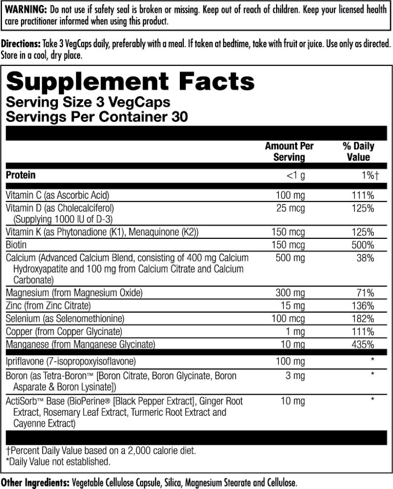 Bone Defense™ Clinical Lifestyles™ VegCaps