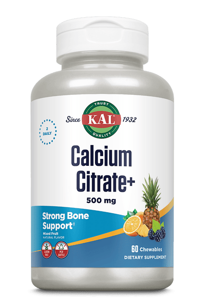 Calcium Citrate+ Chewables 500 mg