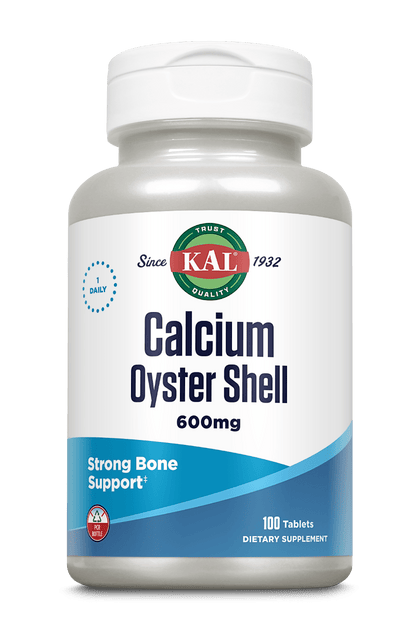 Calcium Oyster Shell Tablets 600 mg