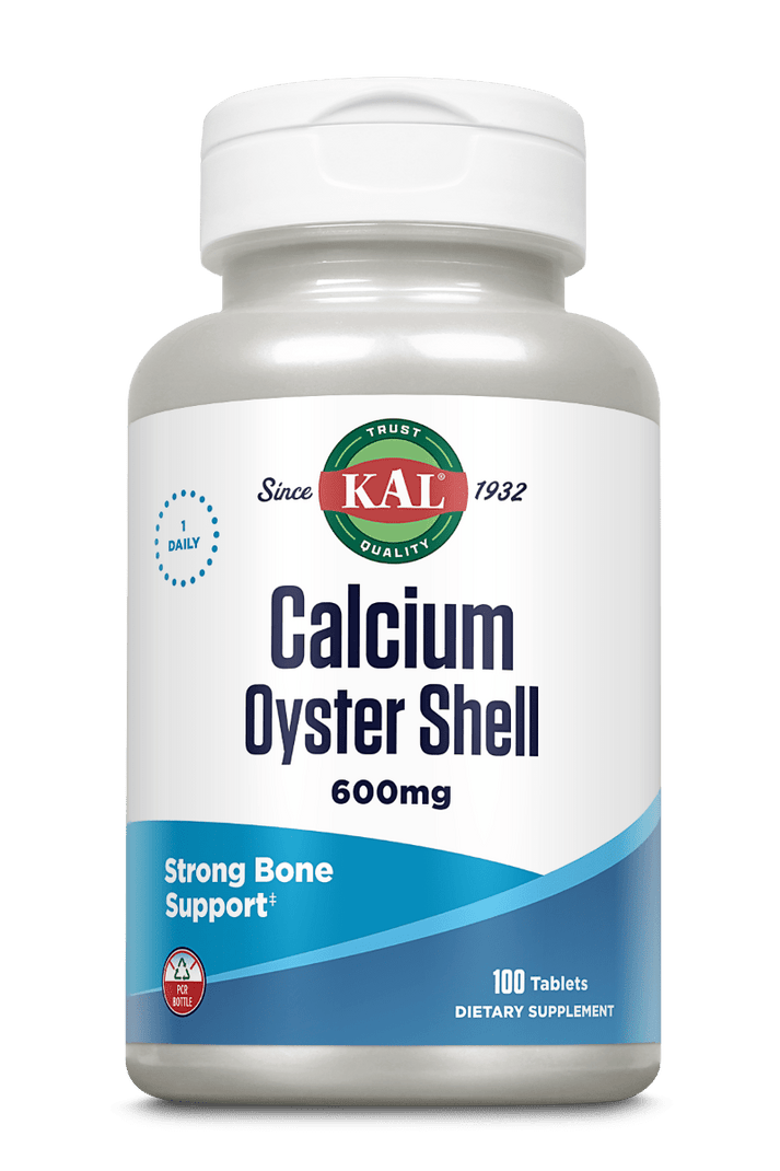 Complete Calcium Shell Calcium Oyster Shell Tablets 600 mg – Kal Vitamins