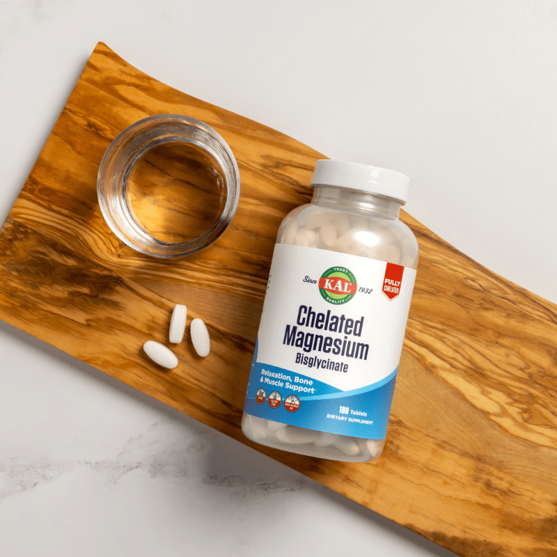 Chelated Magnesium Bisglycinate Tablets – Kal Vitamins
