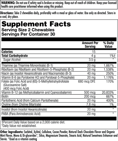 Coenzyme B-Complex Chewables