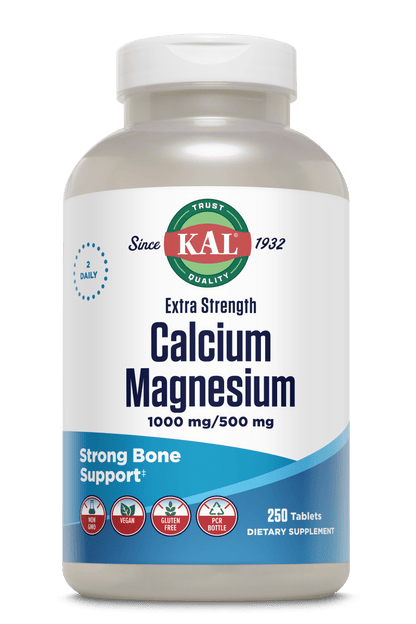 Extra Strength Calcium + Magnesium Tablets