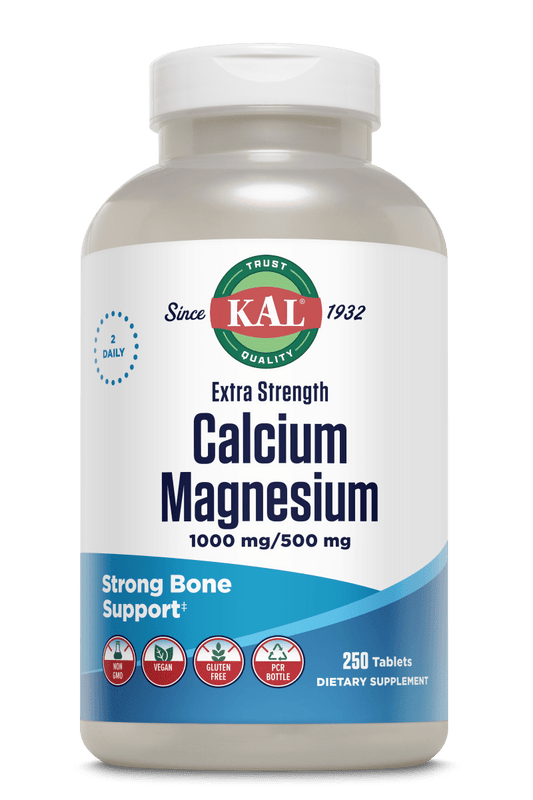 Extra Strength Calcium + Magnesium Tablets