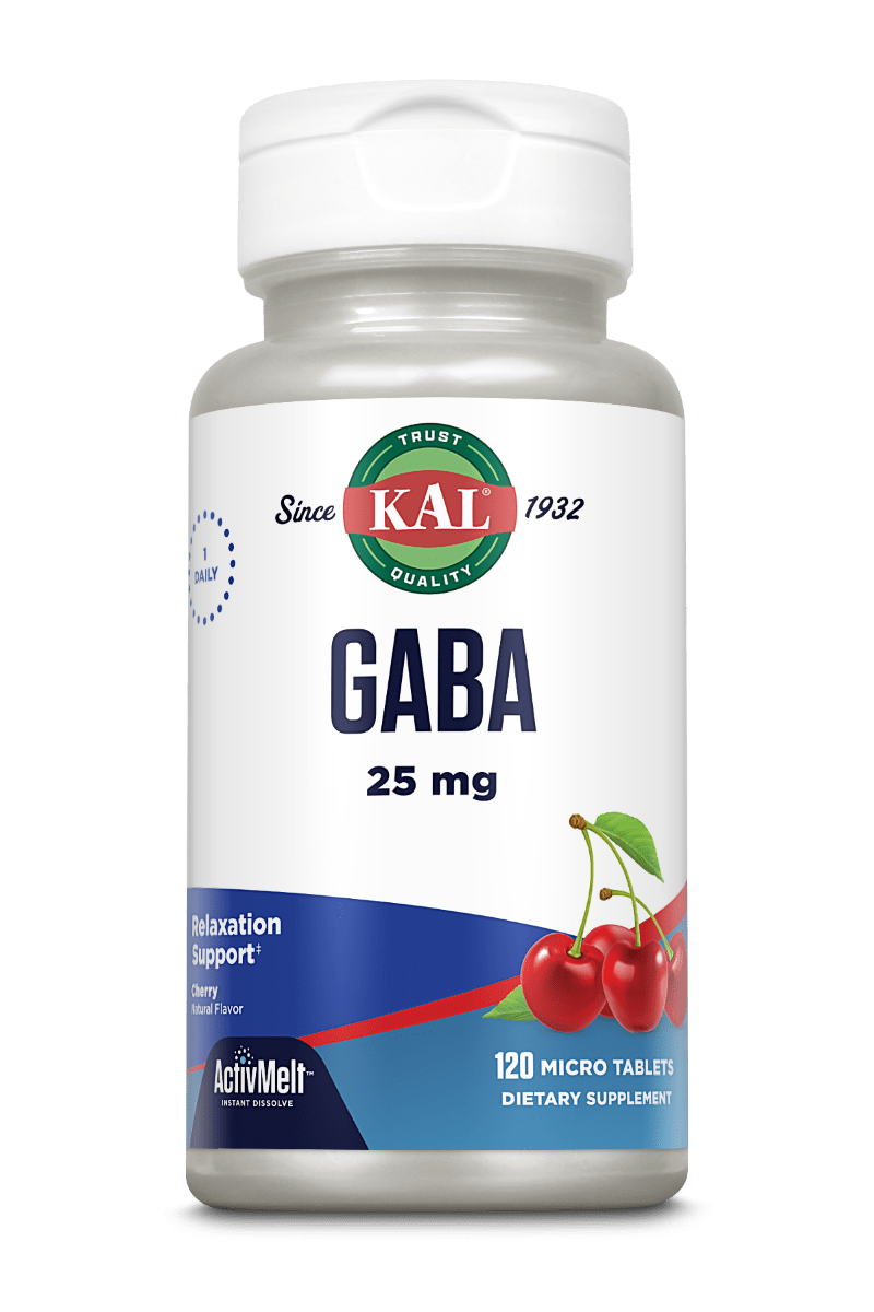 GABA 25 mg ActivMelt® Instant Dissolve Tablets