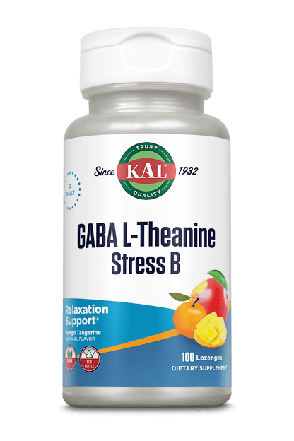GABA L-Theanine Stress B Lozenges