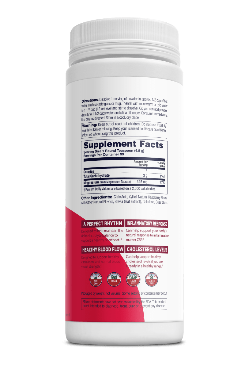 HEART Magnesium Taurate Powdered Drink Mix