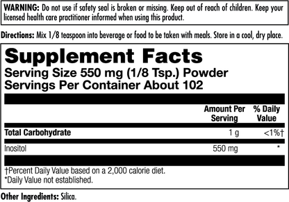 Inositol Powder 550 mg