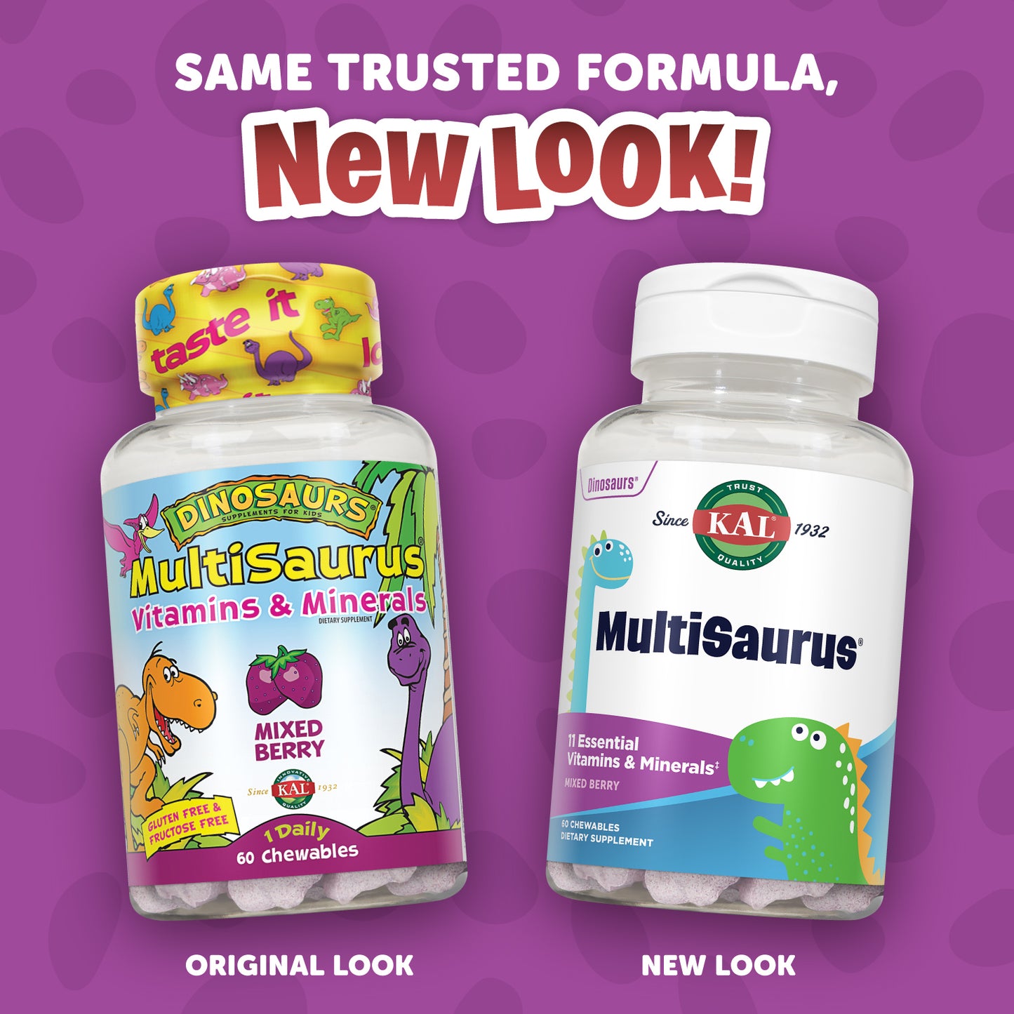 MultiSaurus® Kids Multivitamin Mixed Berry