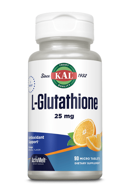 L-Glutathione 25 mg ActivMelt® Instant Dissolve Tablets