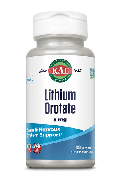 Lithium Orotate Vegcaps 5mg