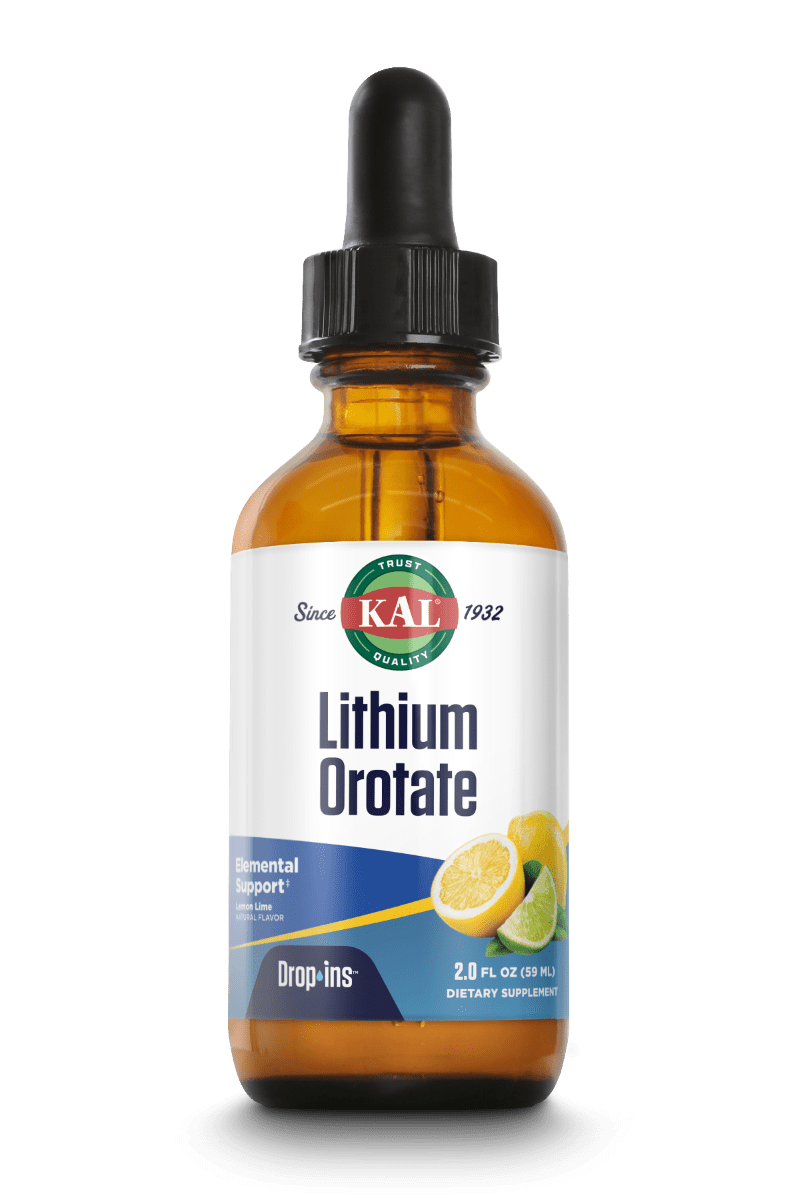 Lithium Orotate DropIns™ Lemon Lime