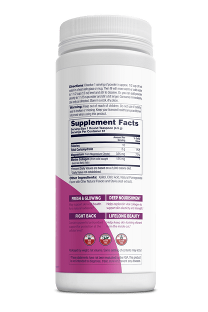 PRETTY Magnesium Citrate Powdered Drink Mix